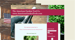 Desktop Screenshot of americangardentools.com